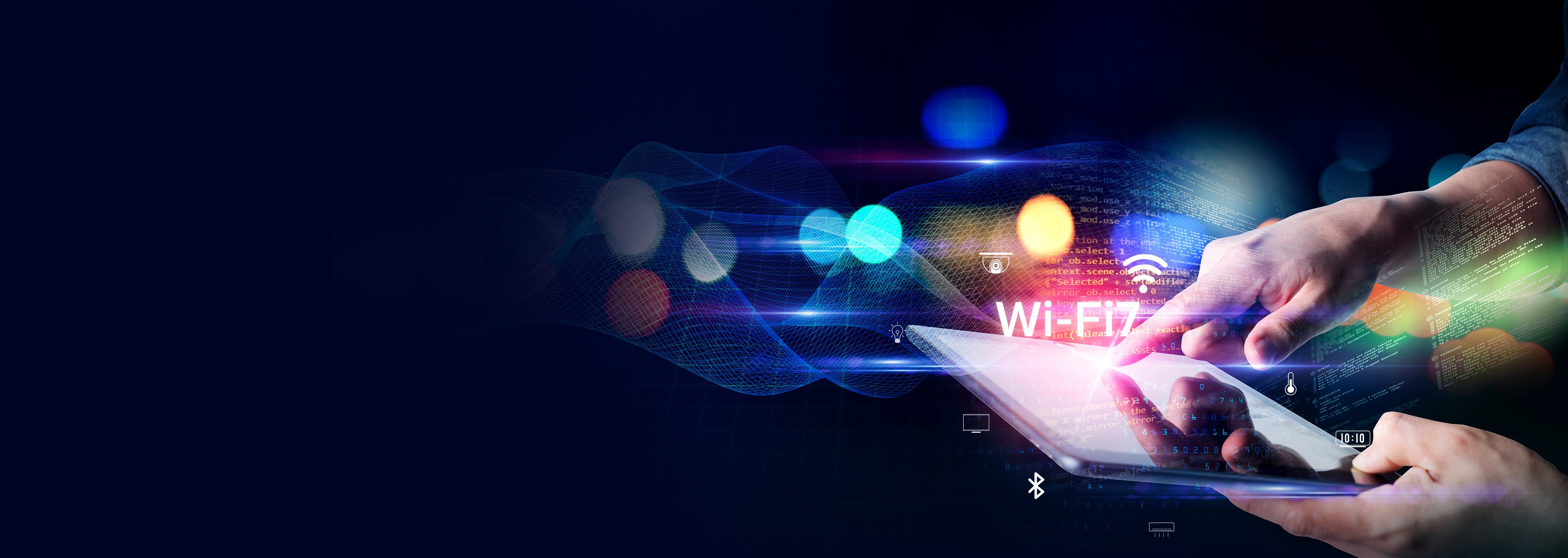 Fast Reliable and connected Hero Banner Desktop